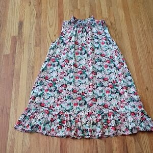 P.S. Love Floral Ruched Dress Size M